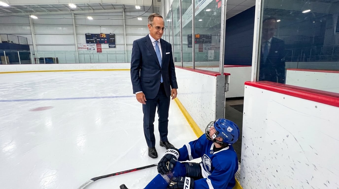 Youth Hockey Rink Injury