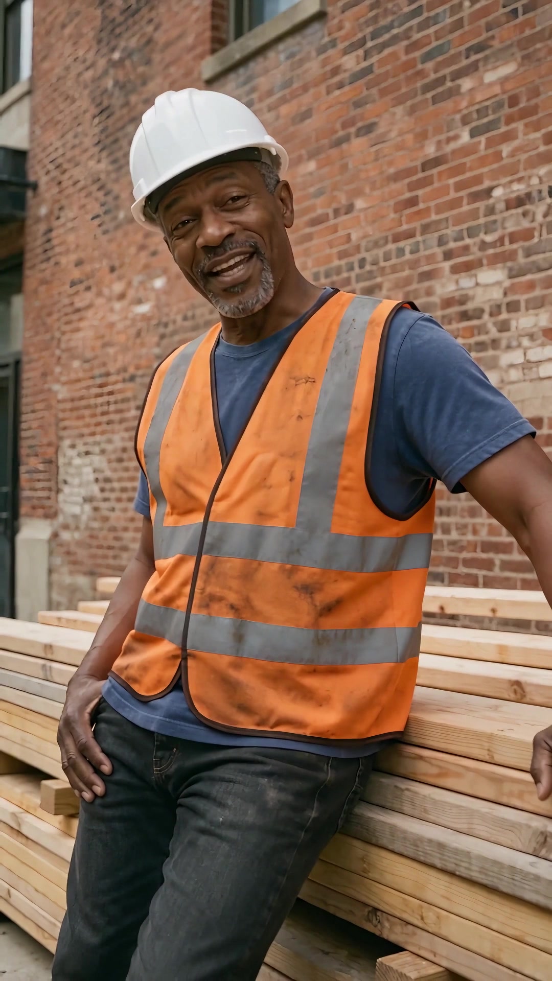 Workmate on a Chicago construction site after a fall - Ankin Law dramatization