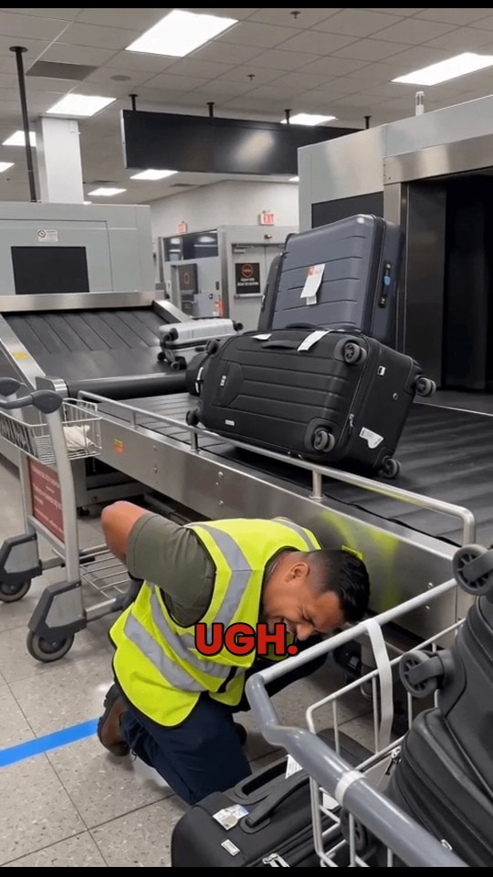 Airport baggage worker injury - Ankin Law