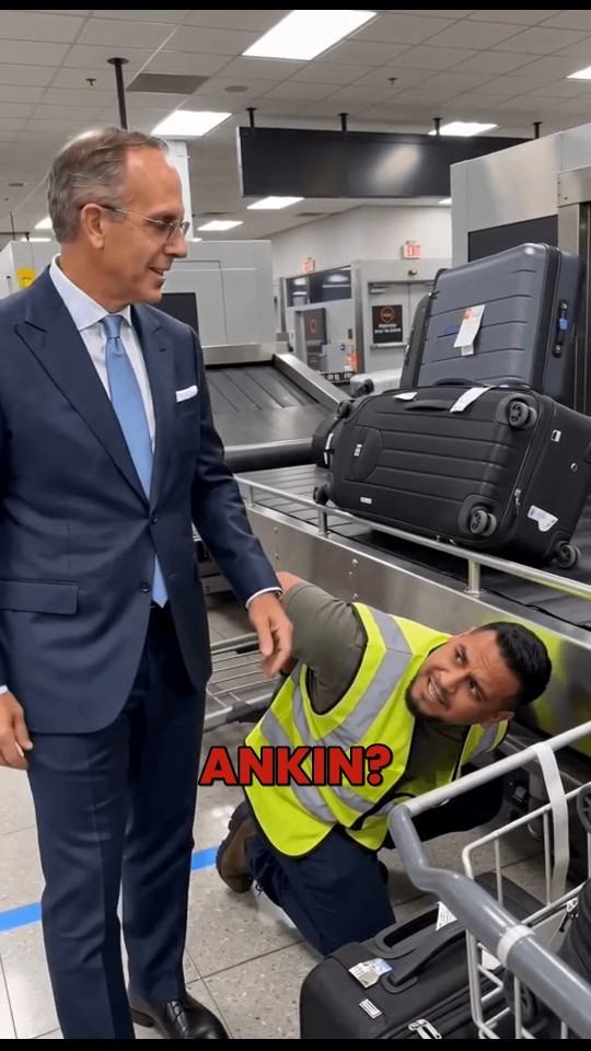 Howard Ankin helping injured worker
