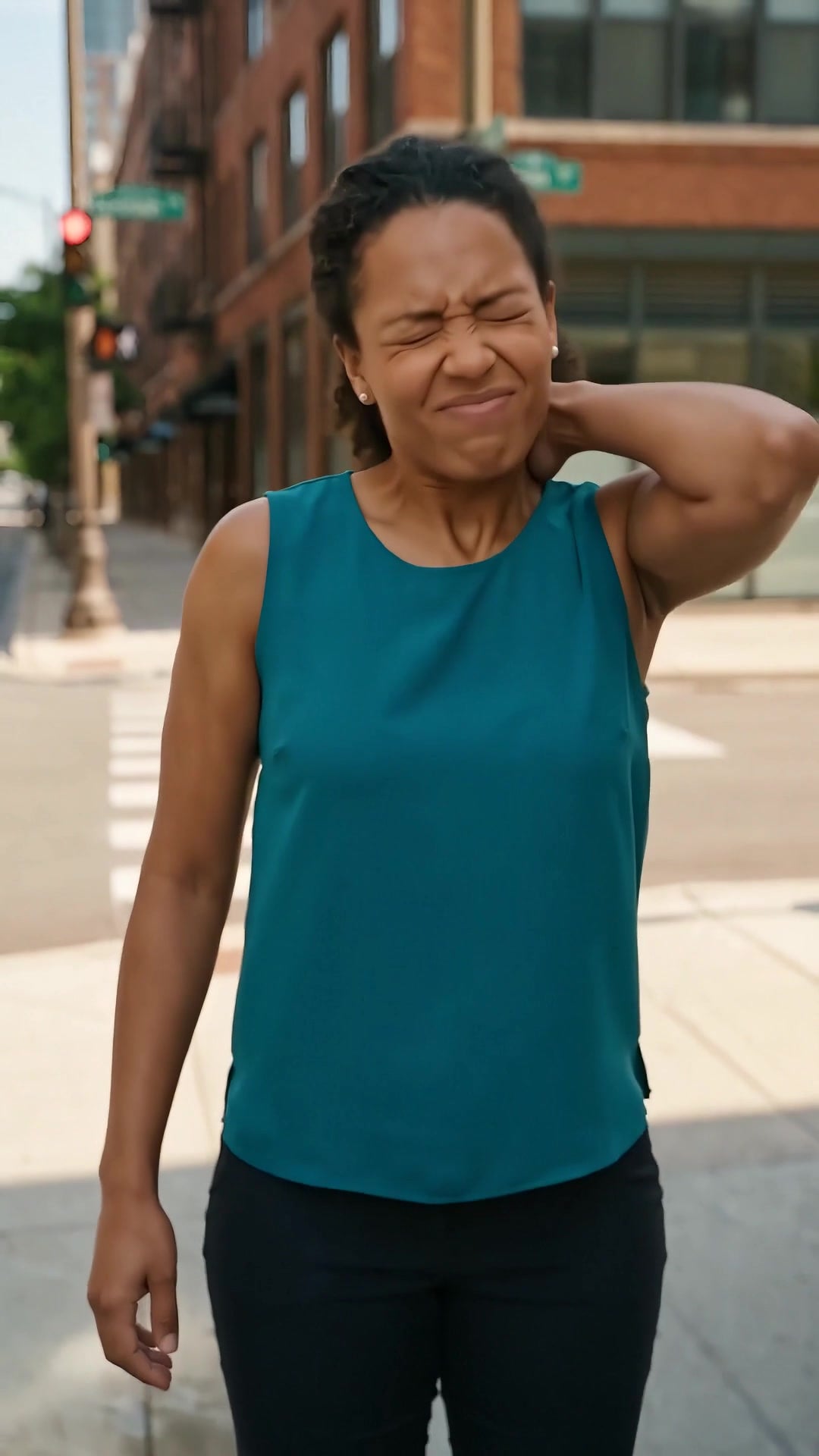 Rideshare passenger on a Chicago sidewalk after another driver ran a light - Ankin Law