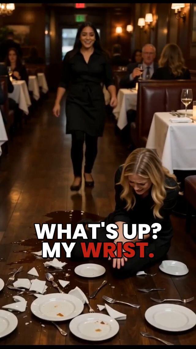 Server on the floor after slipping on an uncleaned spill - Ankin Law